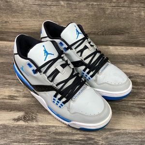 Jordan Flight 23 Grey Mist & Photo Blue Sneakers